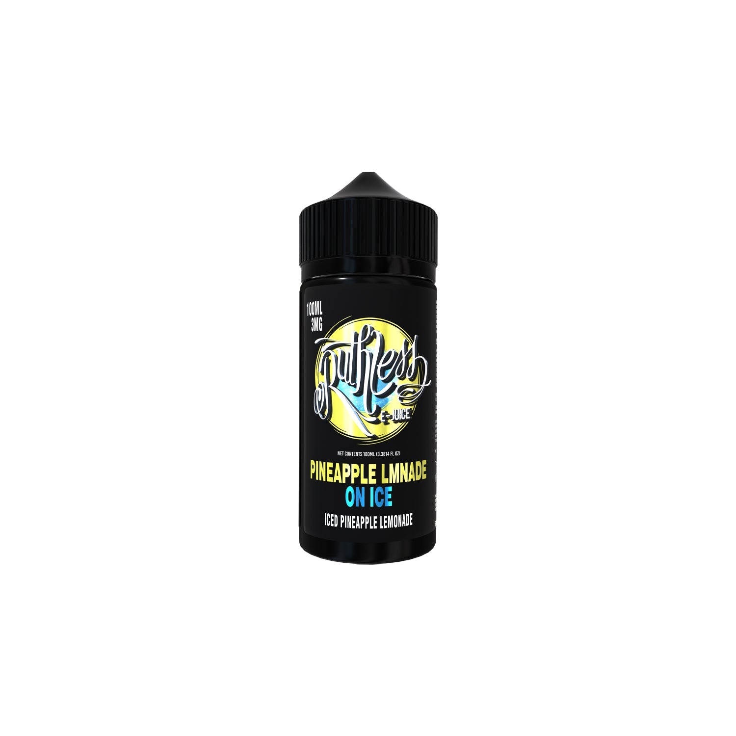 PINEAPPLE LMNADE ON ICE Ruthless Vapor Vape Juice - 100ml - Black Coral